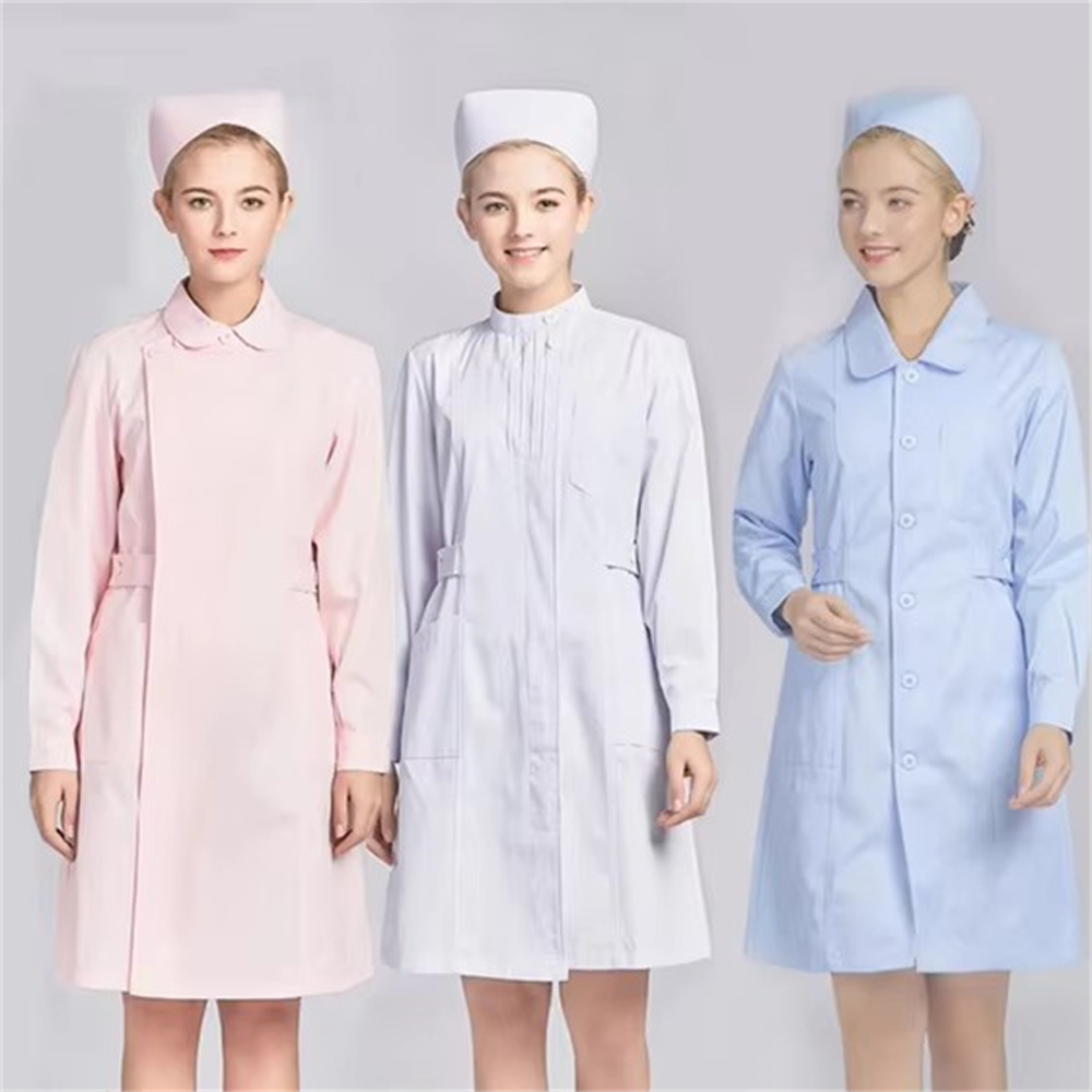 new pure cotton breathable whi - огляд і ціна Medical Lab Uniform