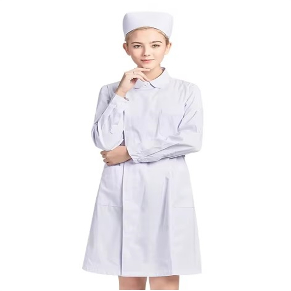new pure cotton breathable whi - огляд і ціна Medical Lab Uniform