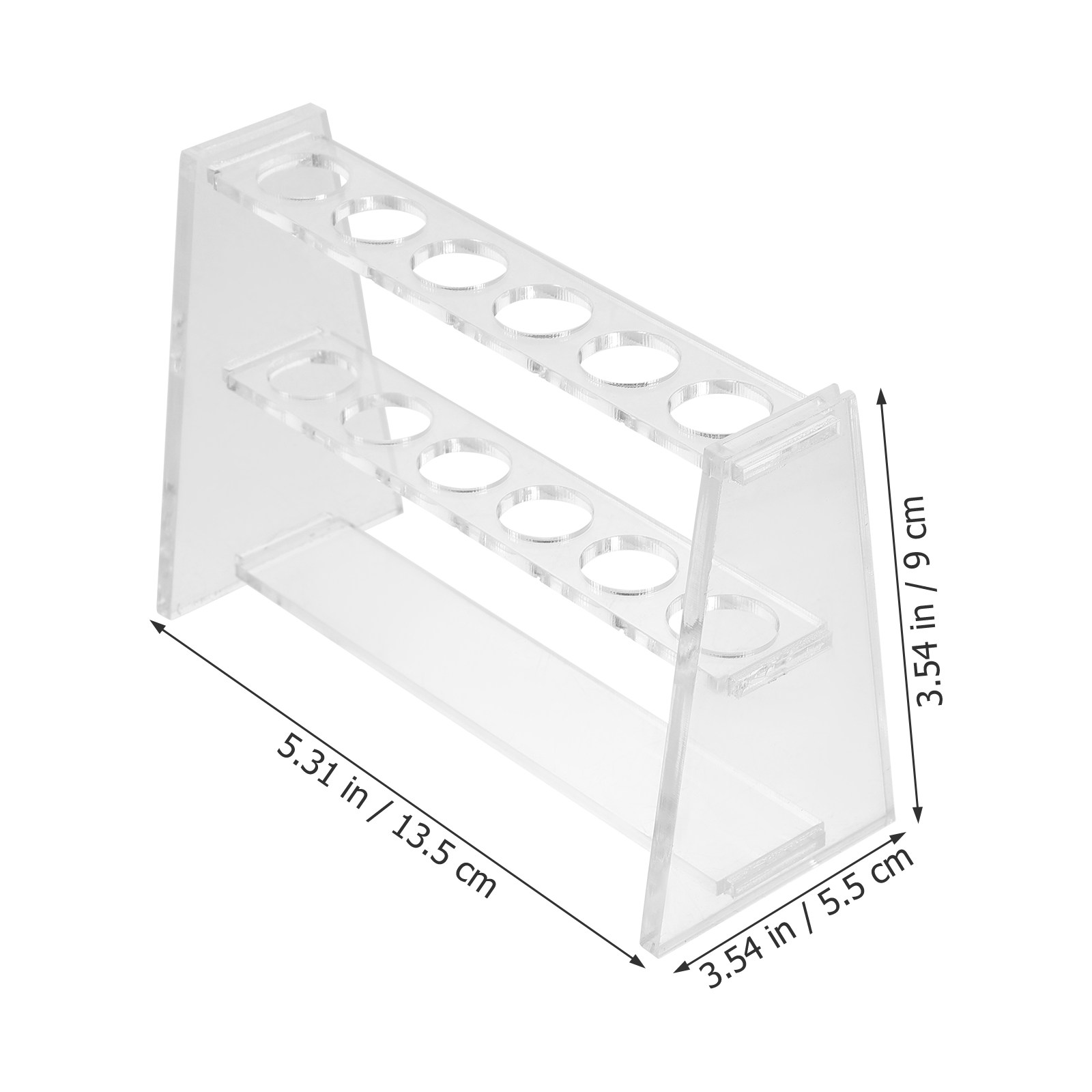 2Pcs Test Tube Rack Acrylic Cl - огляд і ціна Centrifuge Tube Rack