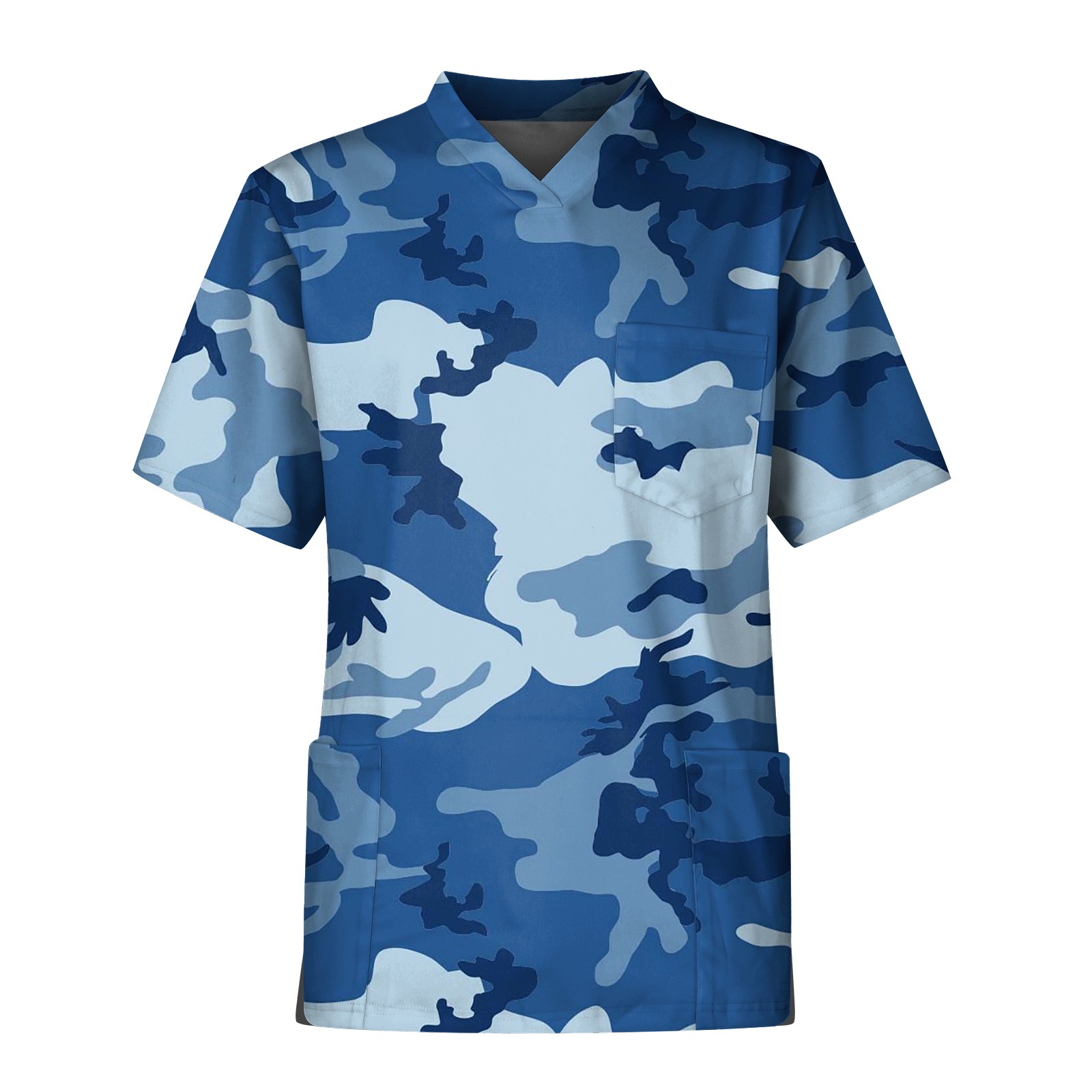 Men'S Camouflage Print Nurse U - огляд і ціна Medical Lab Uniform