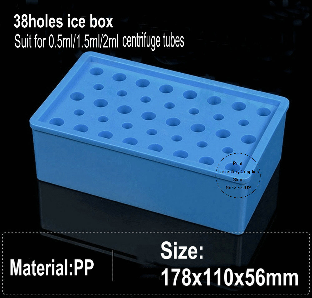 1piece LAB plastic ice box 0.2 - огляд і ціна Centrifuge Tube Rack