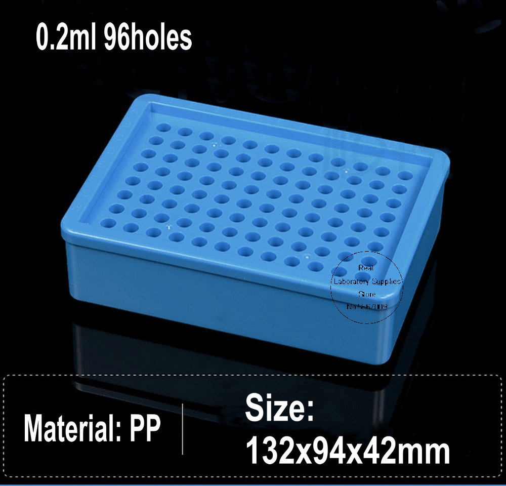 1piece LAB plastic ice box 0.2 - огляд і ціна Centrifuge Tube Rack