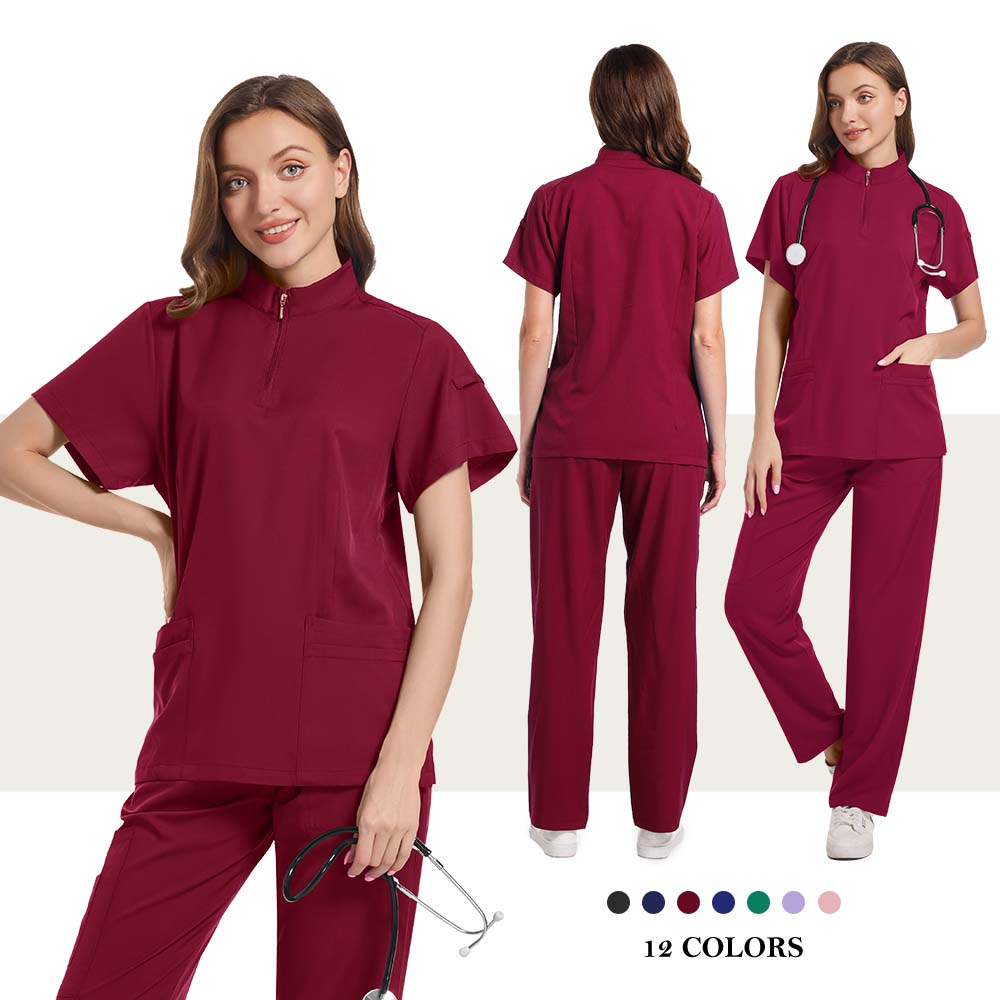 Stretch Scrubs Woman Set Medic - огляд і ціна Medical Lab Uniform