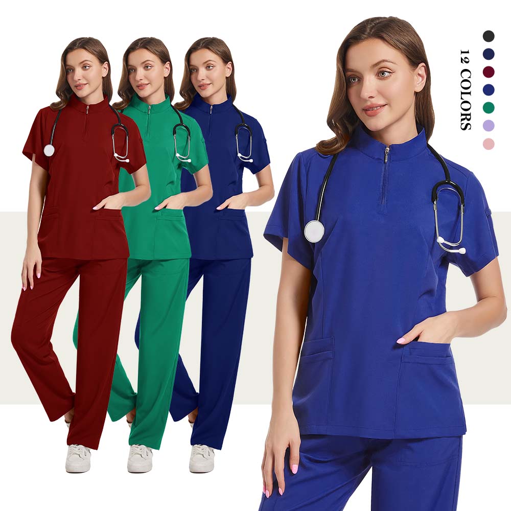 Stretch Scrubs Woman Set Medic - огляд і ціна Medical Lab Uniform