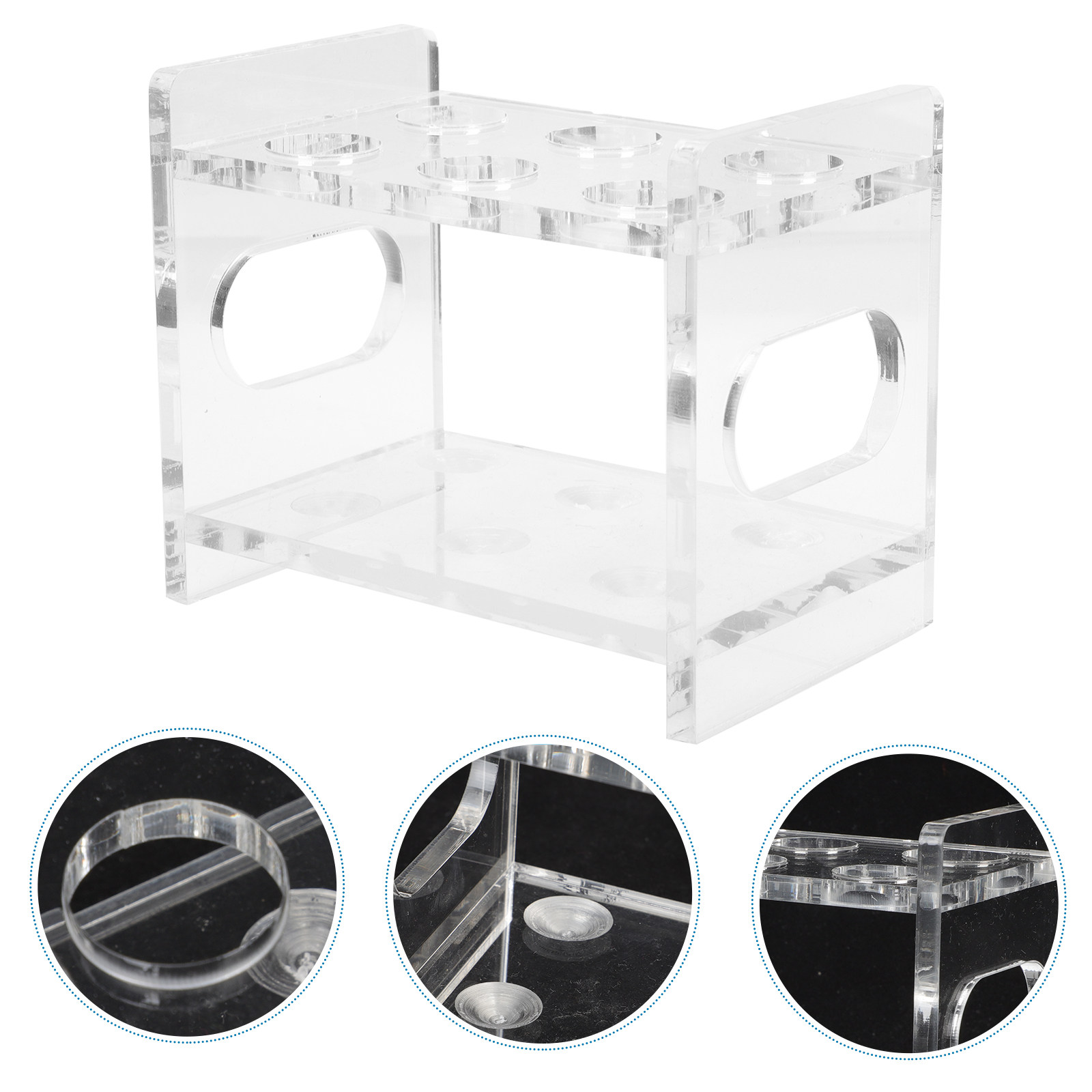 6-Hole Acrylic Test Tube Rack  - огляд і ціна Centrifuge Tube Rack
